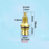 Brass G1/2 Faucet Cartridge Quick-Open Replacement Valve Core