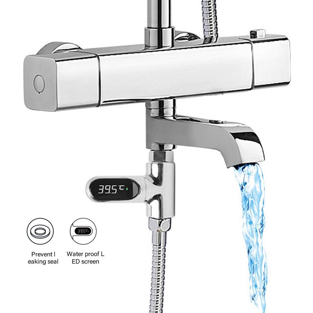 Faucet Shower Digital LED Thermometer Tap Water Temperature Monitor Bathroom