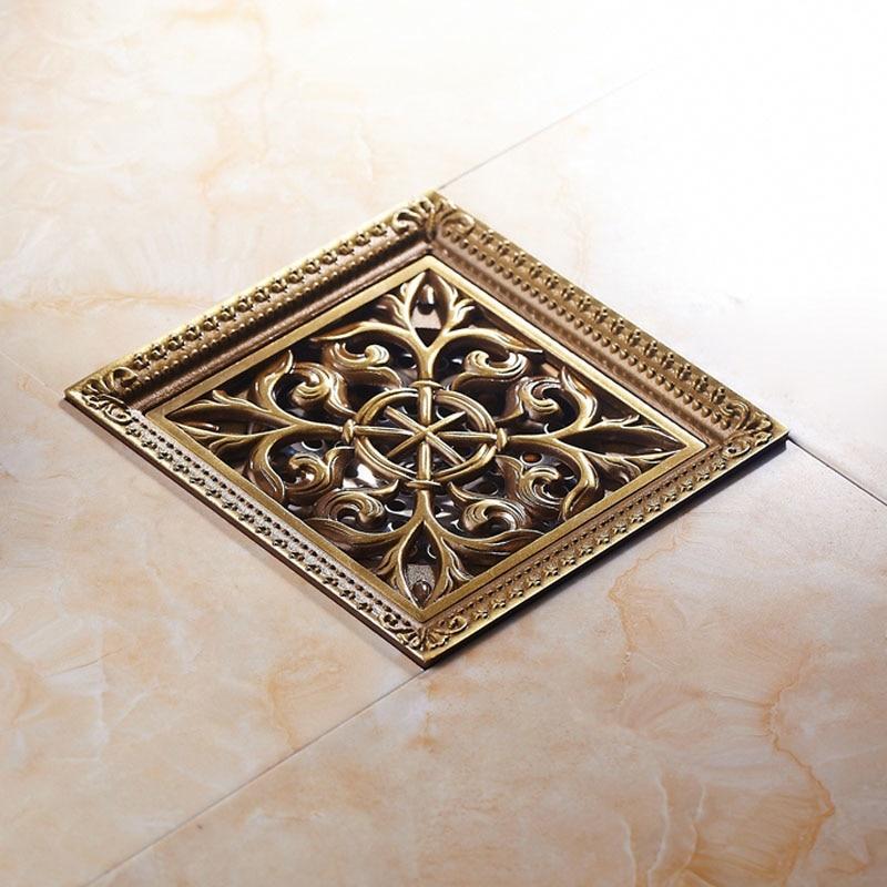 Brass Bathroom Floor Drain Cover