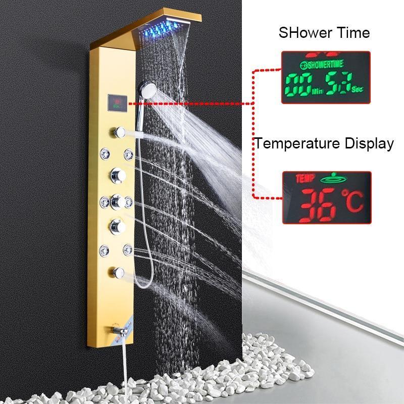 Faucet Shower Digital LED Thermometer Tap Water Temperature Monitor Bathroom