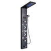 LED Shower Panel Column Bathtub Mixer Tap With Hand Shower Temperature Screen