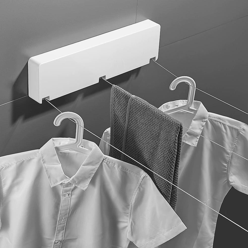 Triple Layer Bathroom Clothes Line Dryer – Index Bath