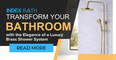 Transform Your Bathroom with the Elegance of a Luxury Brass Shower System