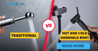 Comparison: Traditional vs. Hot and Cold Handheld Bidet Sprayers