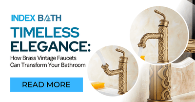 Timeless Elegance: How Brass Vintage Faucets Can Transform Your Bathroom