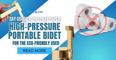 Say Goodbye to Toilet Paper: High-Pressure Portable Bidet for the Eco-Friendly User