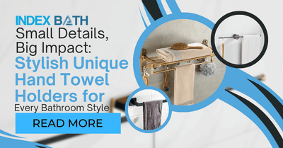 Small Details, Big Impact: Stylish Unique Hand Towel Holders for Every Bathroom Style