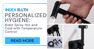 Personalized Hygiene: Bidet Spray Hot and Cold with Temperature Control