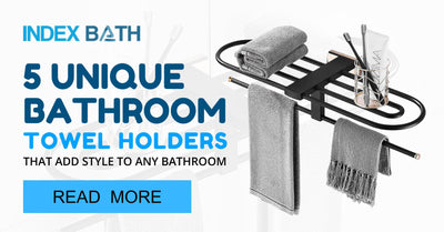 5 Unique Bathroom Towel Holders That Add Style to Any Bathroom
