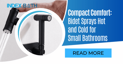 Compact Comfort: Bidet Sprays Hot and Cold for Small Bathrooms