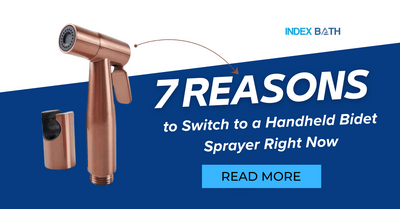 7 Reasons to Switch to a Handheld Bidet Sprayer Right Now