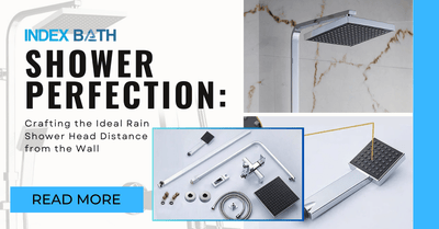 Shower Perfection: Crafting the Ideal Rain Shower Head Distance from the Wall