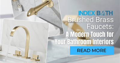 Brushed Brass Faucets: A Modern Touch for Your Bathroom Interiors