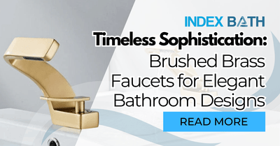 Timeless Sophistication: Brushed Brass Faucets for Elegant Bathroom Designs