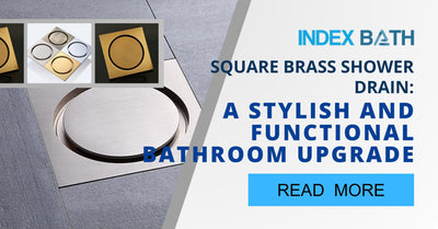 Square Brass Shower Drain: A Stylish and Functional Bathroom Upgrade