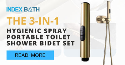 The 3-in-1 Hygienic Spray Portable Toilet Shower Bidet Set