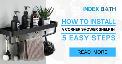 How to Install a Corner Shower Shelf in 5 Easy Steps