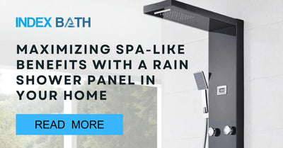 Maximizing Spa-Like Benefits with a Rain Shower Panel in Your Home