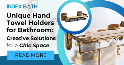 Unique Hand Towel Holders for Bathroom: Creative Solutions for a Chic Space