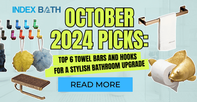 October 2024 Picks: Top 6 Towel Bars and Hooks for a Stylish Bathroom Upgrade