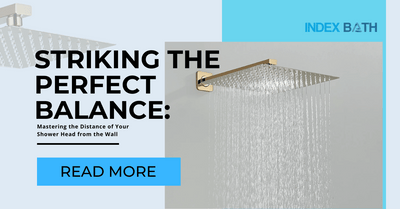 Striking the Perfect Balance: Mastering the Distance of Your Shower Head from the Wall