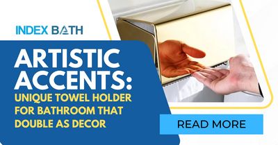 Artistic Accents: Unique Towel Holder for Bathroom That Double as Decor