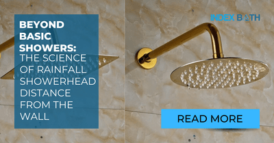 Beyond Basic Showers: The Science of Rainfall Showerhead Distance From The Wall