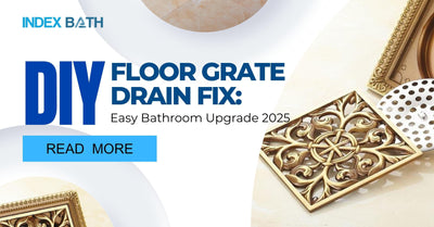 DIY Floor Grate Drain Fix: Easy Bathroom Upgrade 2025
