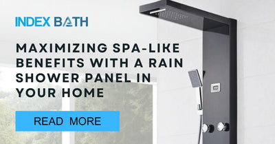 Maximizing Spa-Like Benefits with a Rain Shower Panel in Your Home