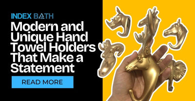 Modern and Unique Hand Towel Holders That Make a Statement