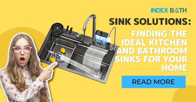 Sink Solutions: Finding the Ideal Kitchen and Bathroom Sinks for Your Home