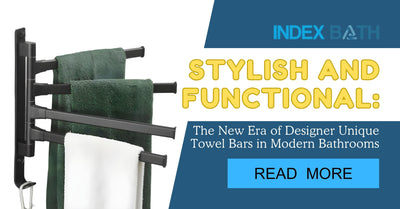 Stylish and Functional: The New Era of Designer Unique Towel Bars in Modern Bathrooms