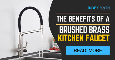 The Benefits of a Brushed Brass Kitchen Faucet