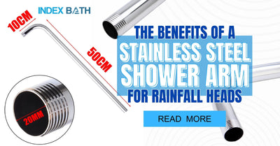 The Benefits of a Stainless Steel Shower Arm for Rainfall Heads