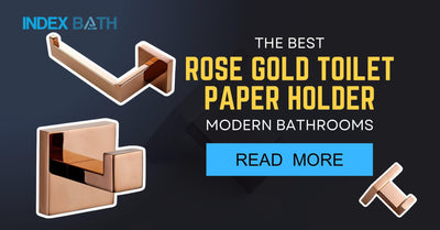 The Best Rose Gold Toilet Paper Holder for Modern Bathrooms