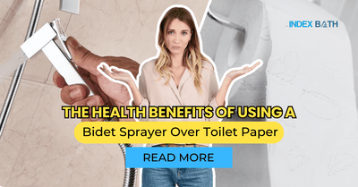 The Health Benefits of Using a Bathroom Bidet Sprayer Over Toilet Paper