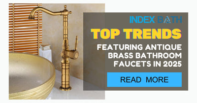 Top Trends Featuring Antique Brass Bathroom Faucets in 2025