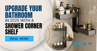Upgrade Your Bathroom in 2025 With a Shower Corner Shelf