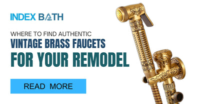 Where to Find Authentic Vintage Brass Faucets for Your Remodel