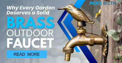 Why Every Garden Deserves a Solid Brass Outdoor Faucet