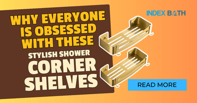 Why Everyone is Obsessed with These Stylish Shower Corner Shelves