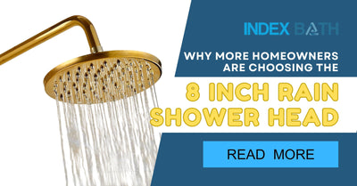 Why More Homeowners Are Choosing the 8 Inch Rain Shower Head