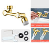 108 Rotation Swivel Robotic Arm Swivel Faucet Aerator Kitchen Faucet