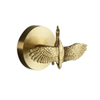 Gold Wall-Mounted Steel Hooks Bathroom Bedroom Door Towel Coat Hanger