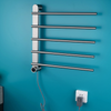 WiFi Smart Electric Towel Warmer Stainless Steel Heated Towel Rail