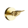 Gold Wall-Mounted Steel Hooks Bathroom Bedroom Door Towel Coat Hanger