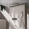Luxury Brass Embedded Ceiling Thermostatic Shower System Bathroom Mixer