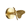 Gold Wall-Mounted Steel Hooks Bathroom Bedroom Door Towel Coat Hanger
