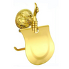 Solid Brass Golden Paper Tissue Holder, Bathroom Paper Towel Rack