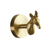 Gold Wall-Mounted Steel Hooks Bathroom Bedroom Door Towel Coat Hanger